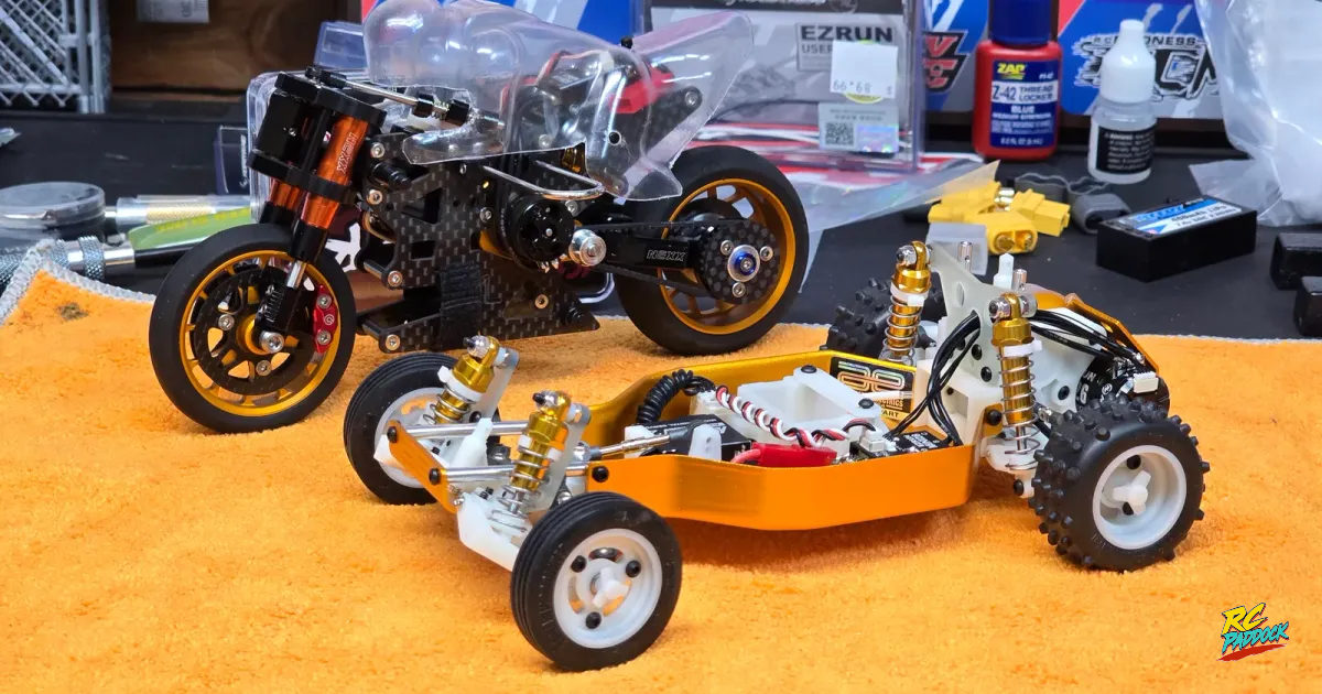 Associated RC24 & NEXX Jaguar Motorcycle