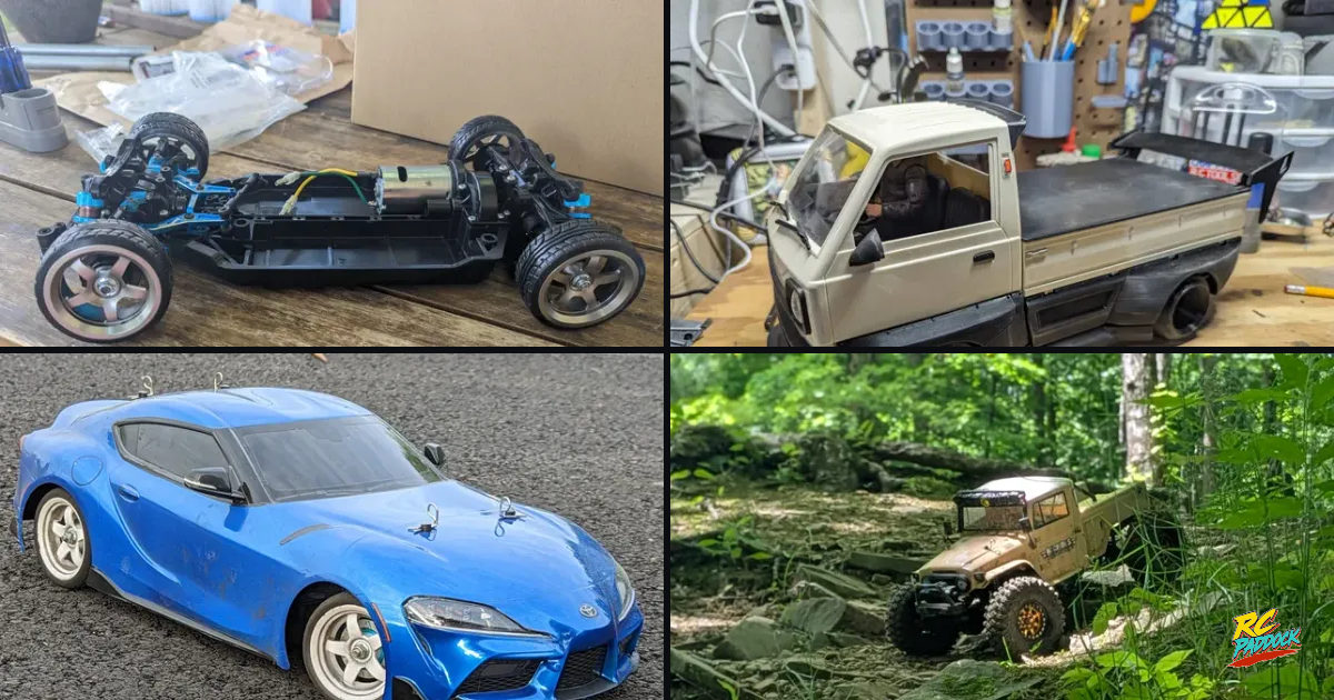 NicholsRCGarage's Garage — car collage