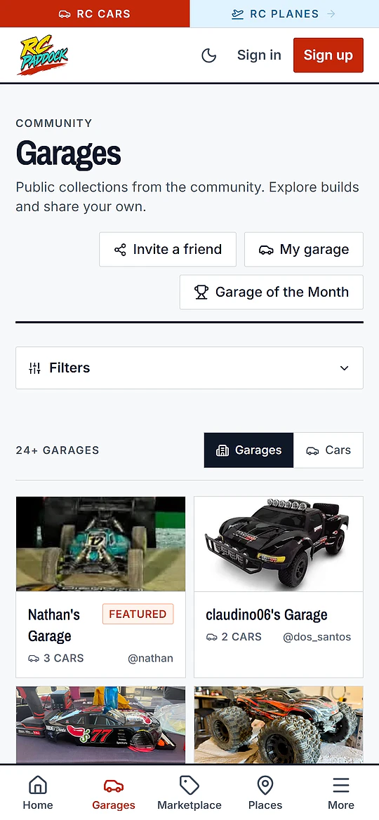Community garages